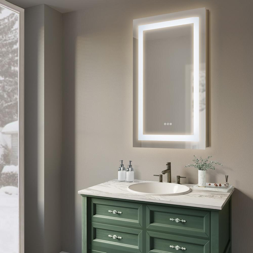 Sunjoy 24 in. x 36 in. Luxury LED Mirror. Picture 1