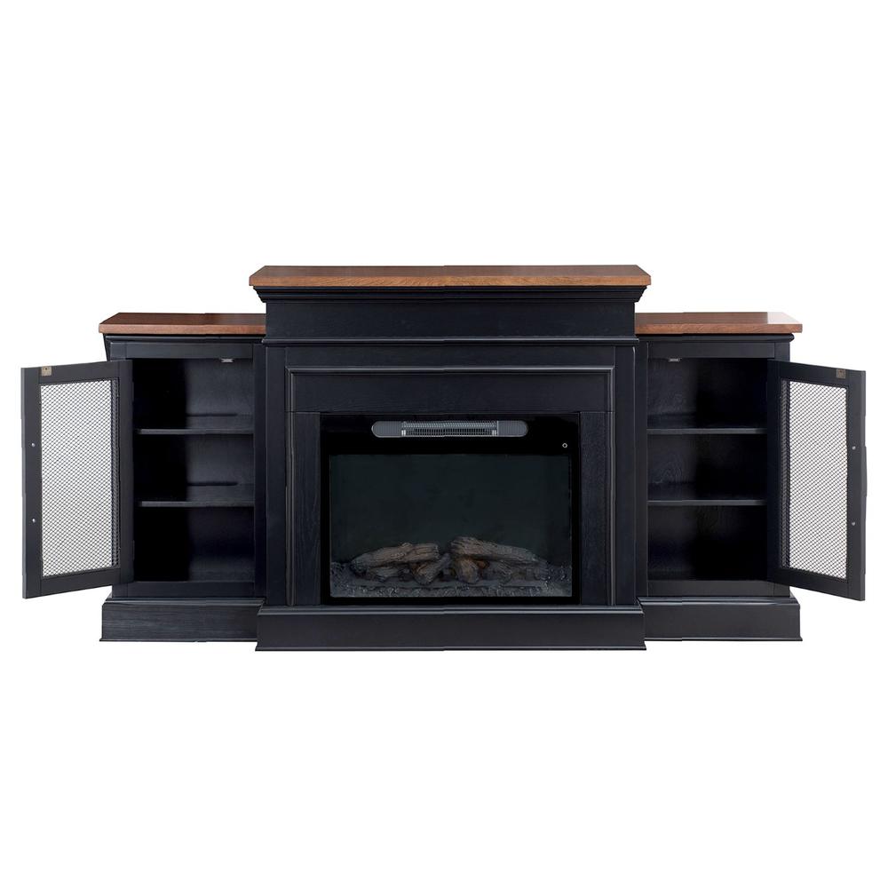 Sunjoy Orion 72 in. W Indoor Living Room TV Console Electric Powered Fireplace. Picture 2