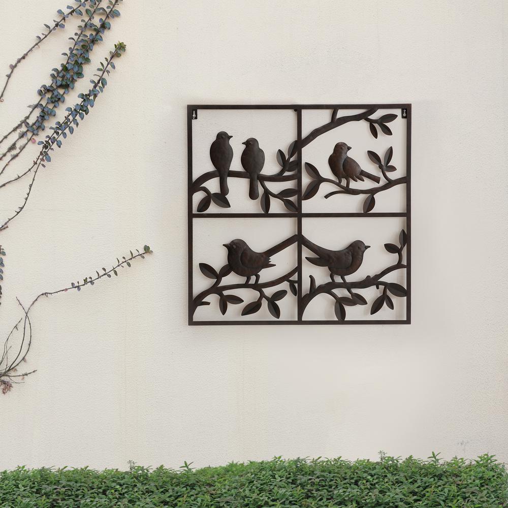 Sunjoy Decorative Birds Perching Wall Art. Picture 3