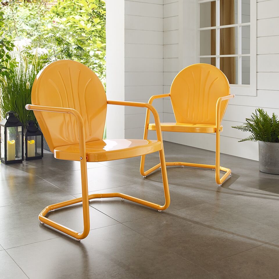 Griffith Chair Tangerine. Picture 13