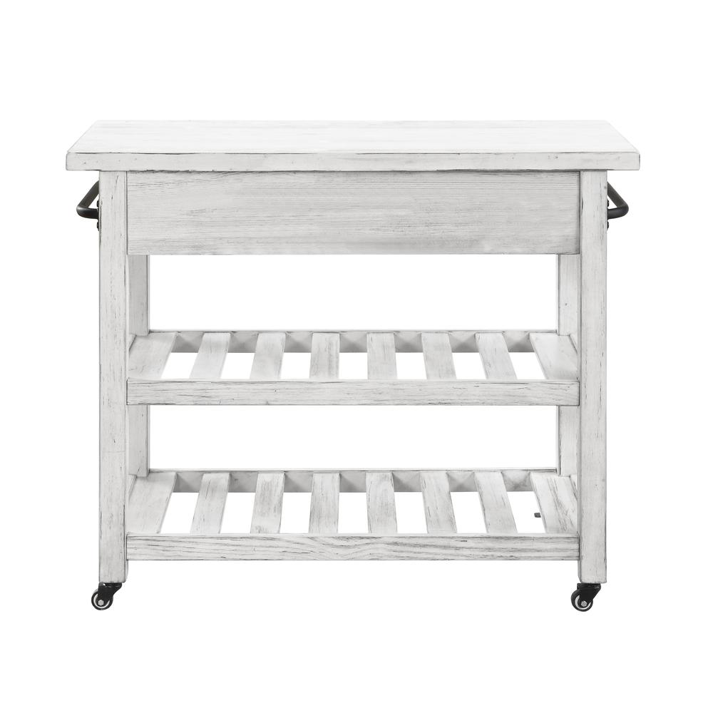 Orchard Park Two Drawer Kitchen Cart, 30434. Picture 5