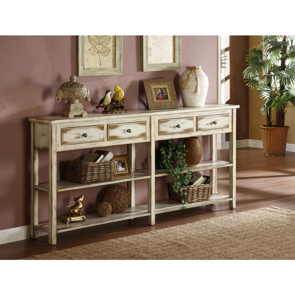 Four Drawer Console Table, 32062. Picture 2