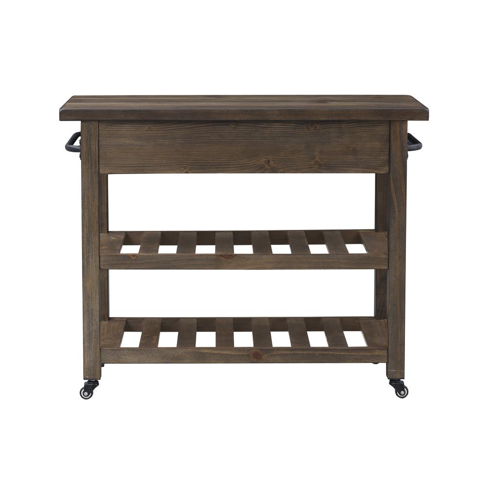 Orchard Park Two Drawer Kitchen Cart, 36525. Picture 5
