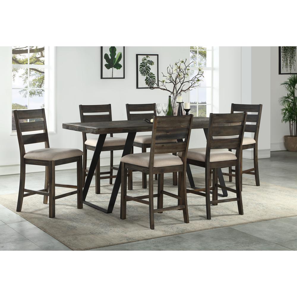 Set of 2 Aspen Court Counter Height Dining Chairs, 40278. Picture 7