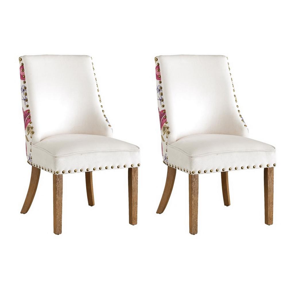 Set of 2 Accent Dining Chairs, 48114. Picture 1