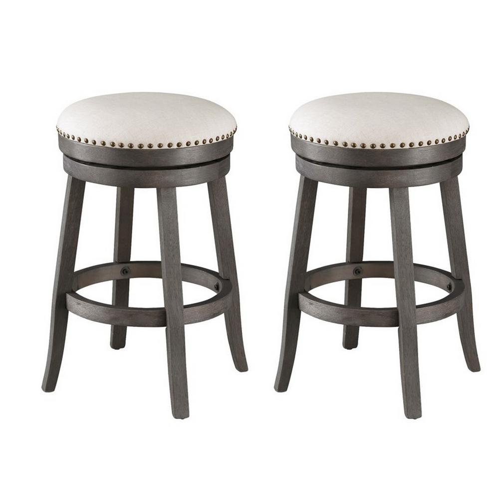 Set of 2 Swivel Counter Stools, 48117. Picture 1