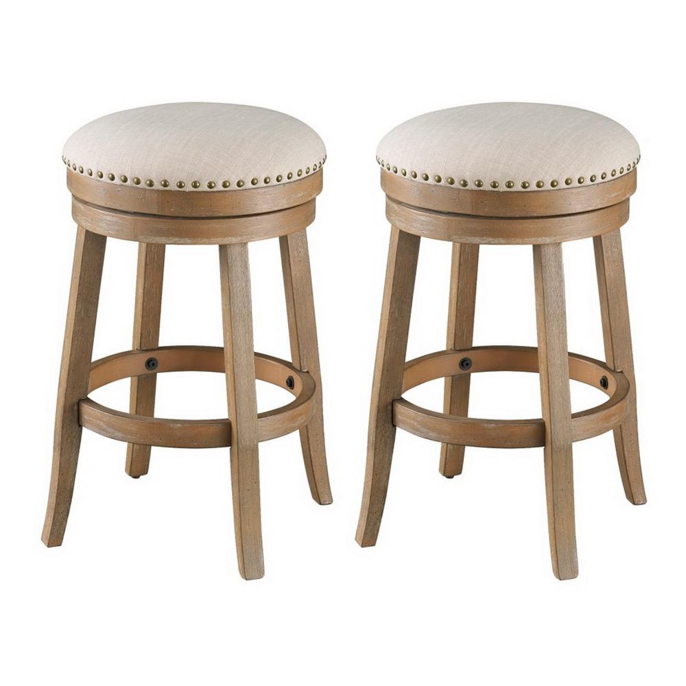 Set of 2 Swivel Counter Stools, 48118. Picture 1