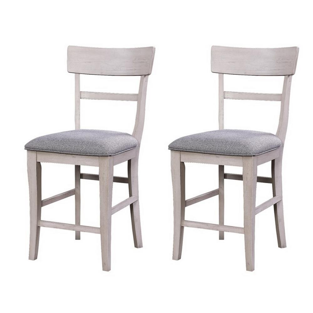 Set of 2 Santa Clara Counter Height Barstools, 48193. Picture 1