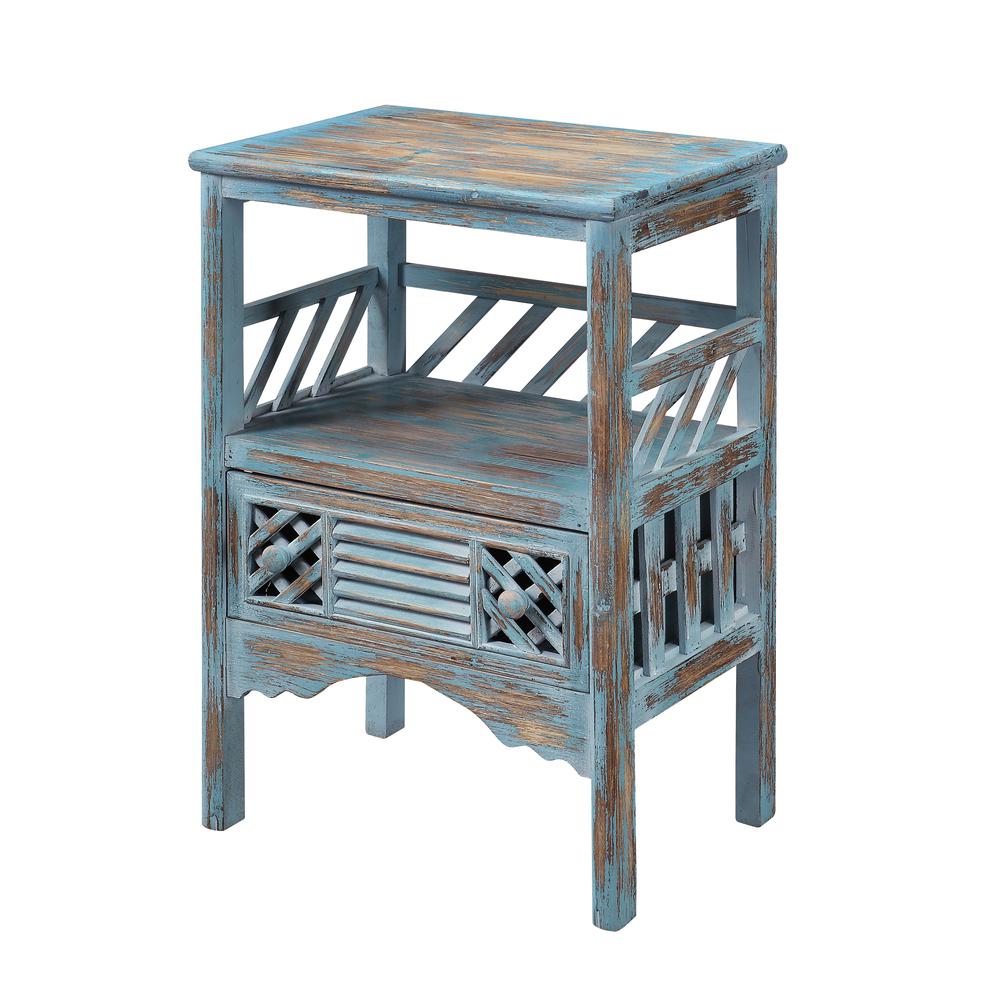 One Drawer Accent Table, 50637. Picture 1
