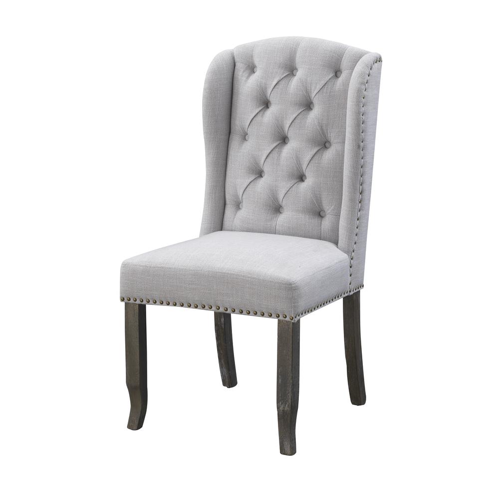 Set of 2 Upholstered Accent Chairs, 51502. Picture 2