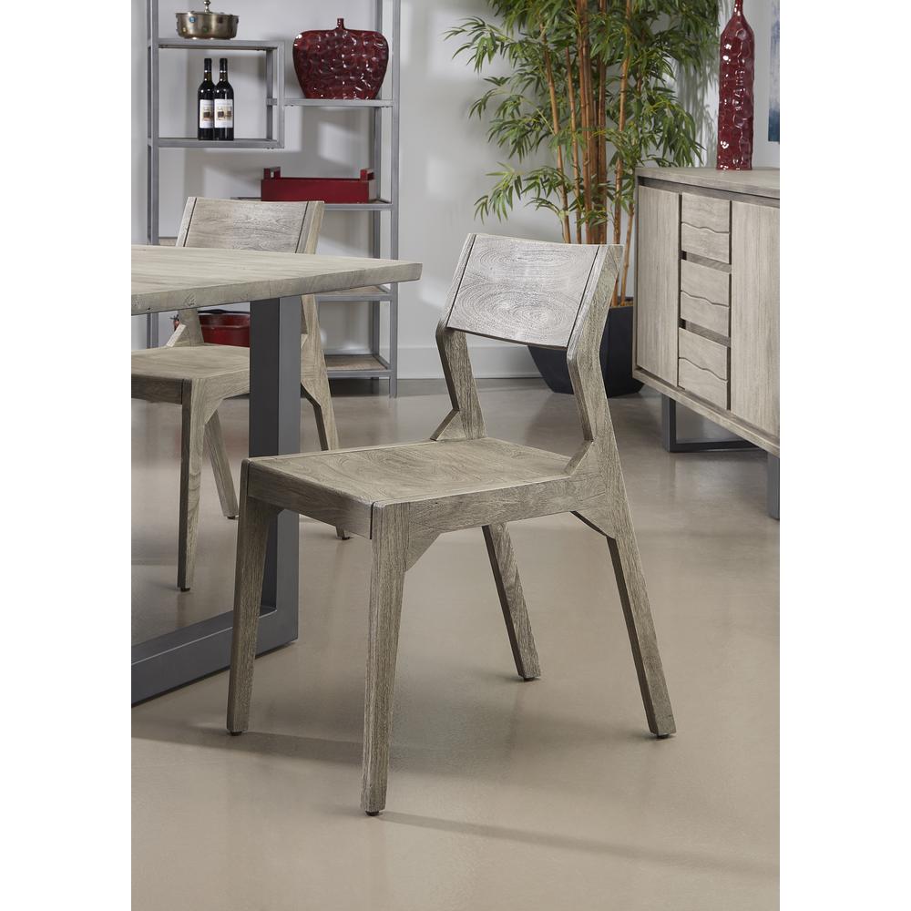 Set of 2 Yukon Angled Back Dining Chairs, 53436. Picture 8