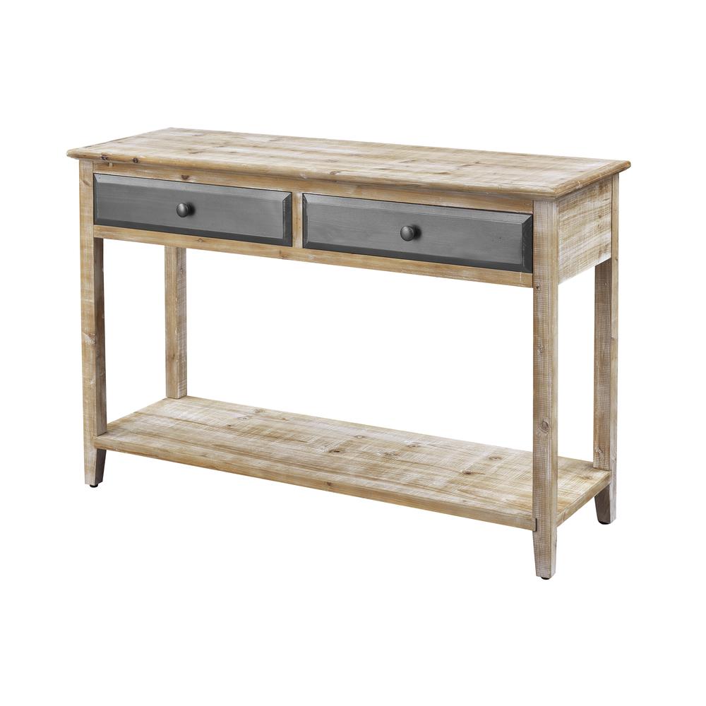 Bali Two Drawer Console, 55613. The main picture.