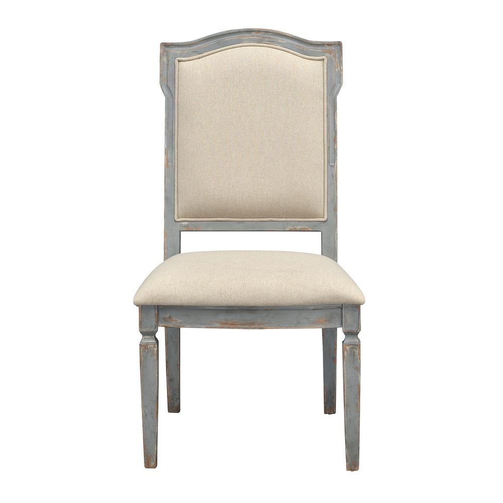 Monaco Set of 2 Upholstered Dining Side Chairs. Picture 2