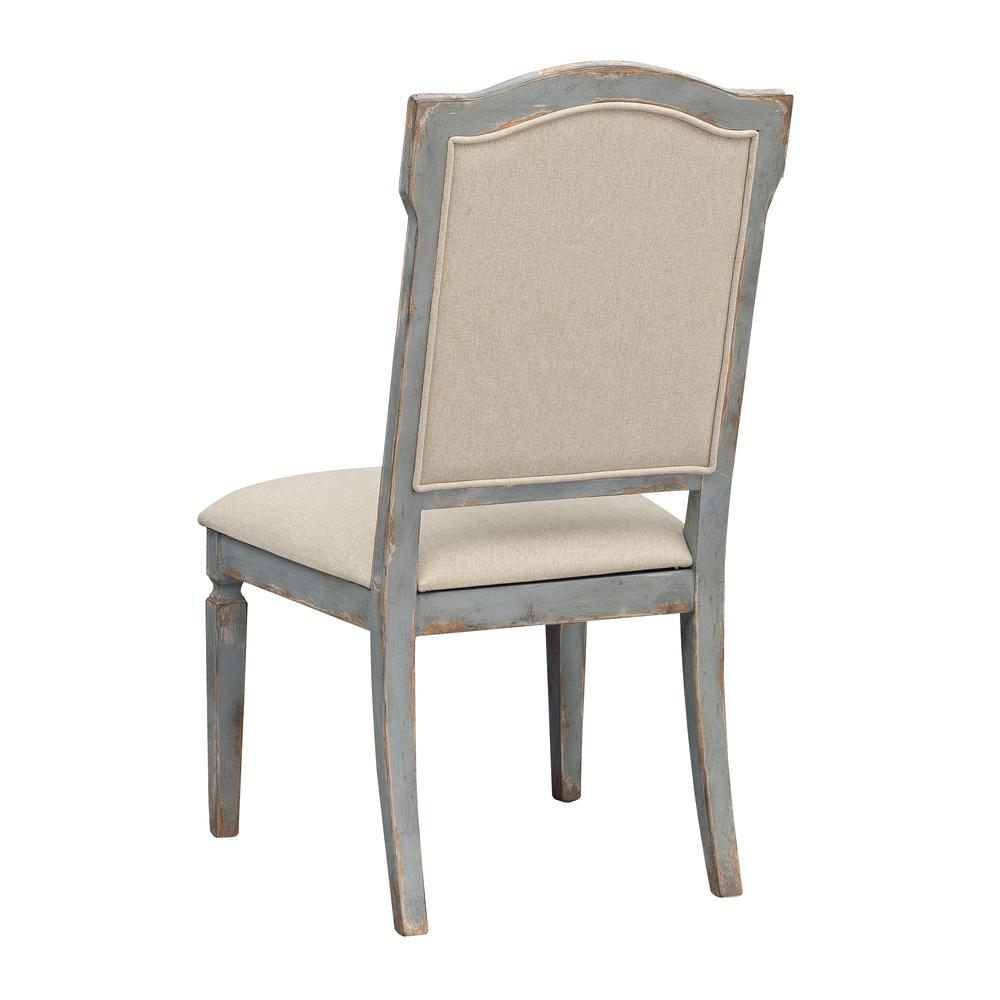 Monaco Set of 2 Upholstered Dining Side Chairs. Picture 3