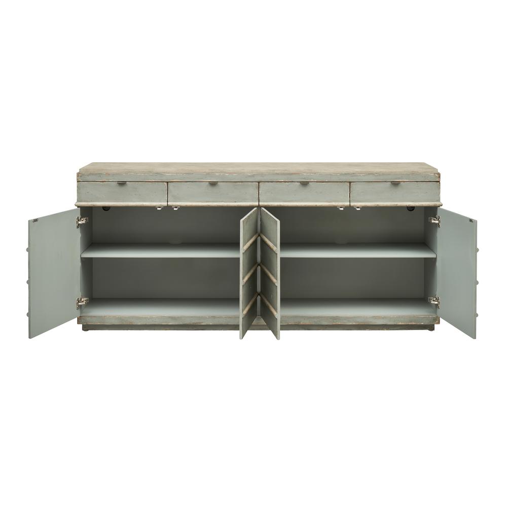 Four Door Four Drawer Credenza. Picture 4