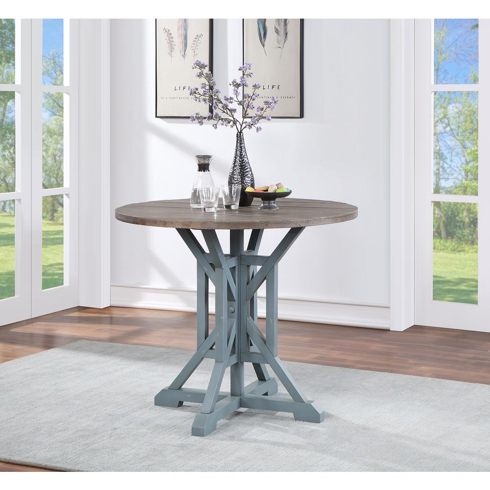 Round Counter Height Dining Table. Picture 3