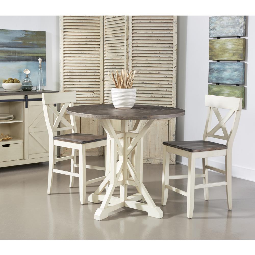 Bar Harbor II Round Counter Height Dining Table. Picture 4