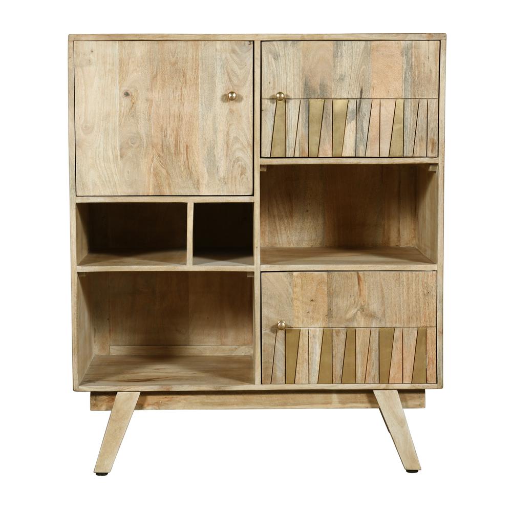 Three Door Tall Cabinet. Picture 2