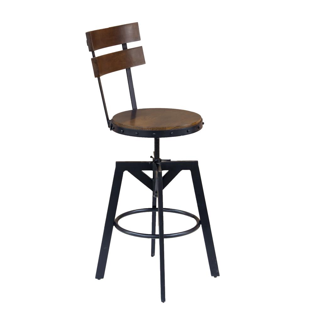 Adjustable Counter Height Barstool. Picture 3