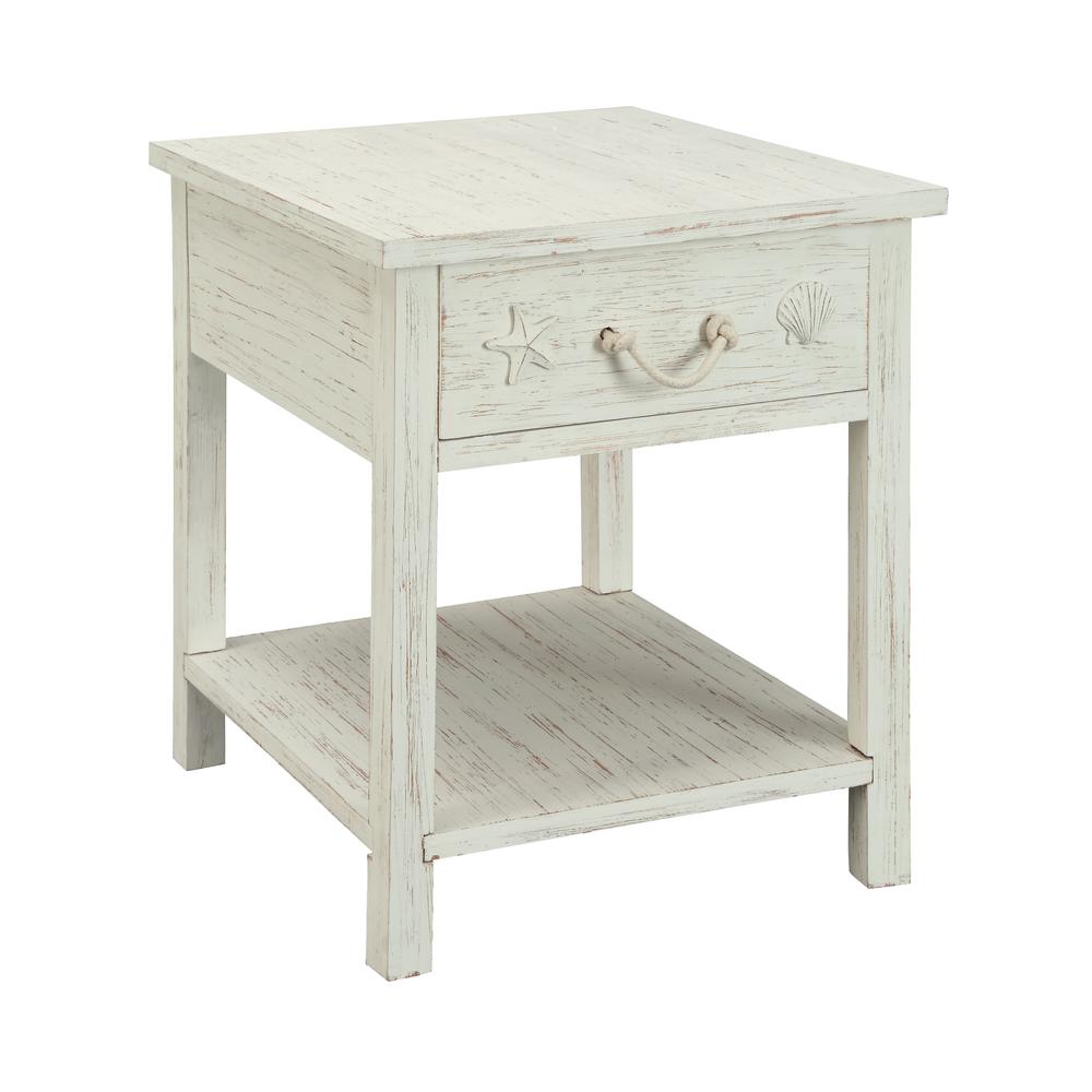 Sanibel One Drawer End Table, 91740. Picture 1