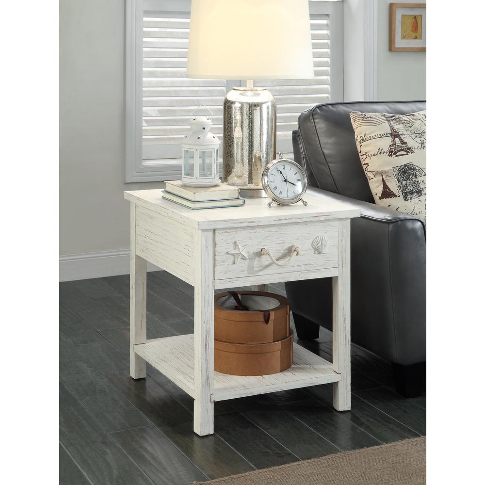 Sanibel One Drawer End Table, 91740. Picture 4