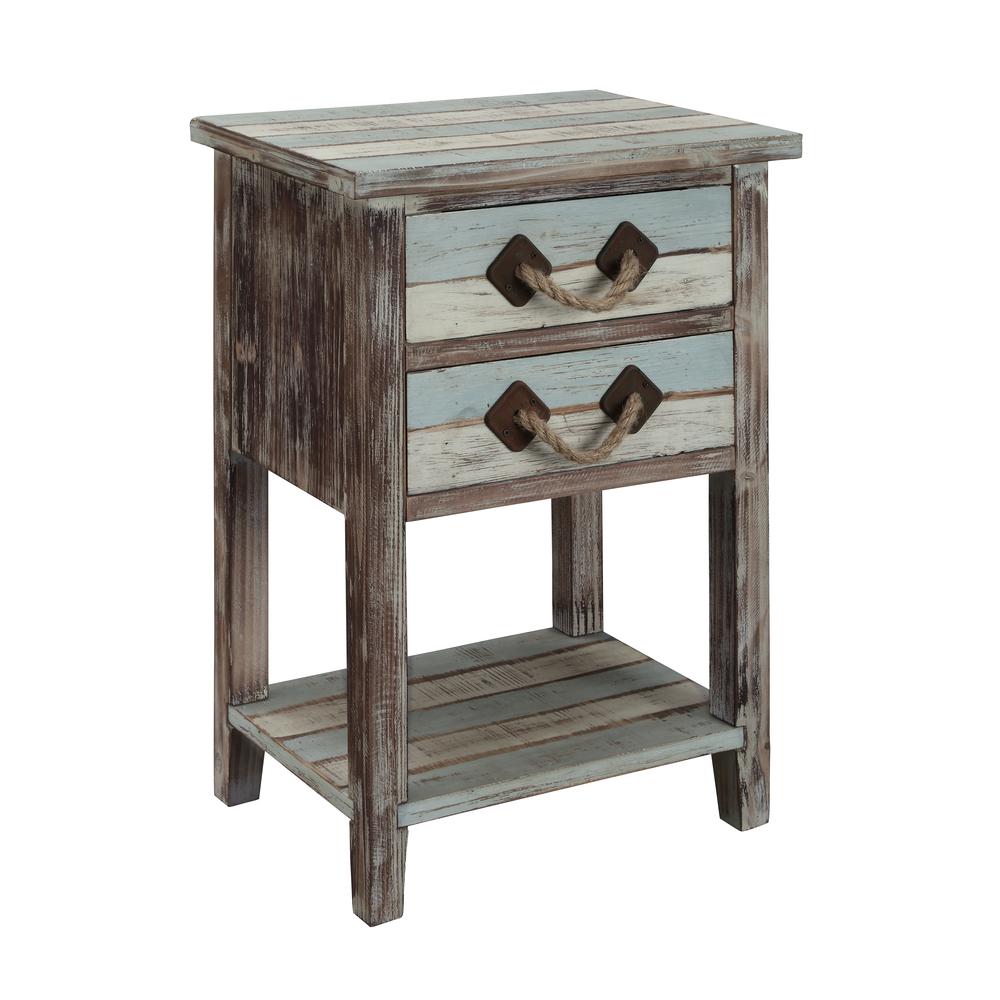 Two Drawer Accent Table, 91748. The main picture.