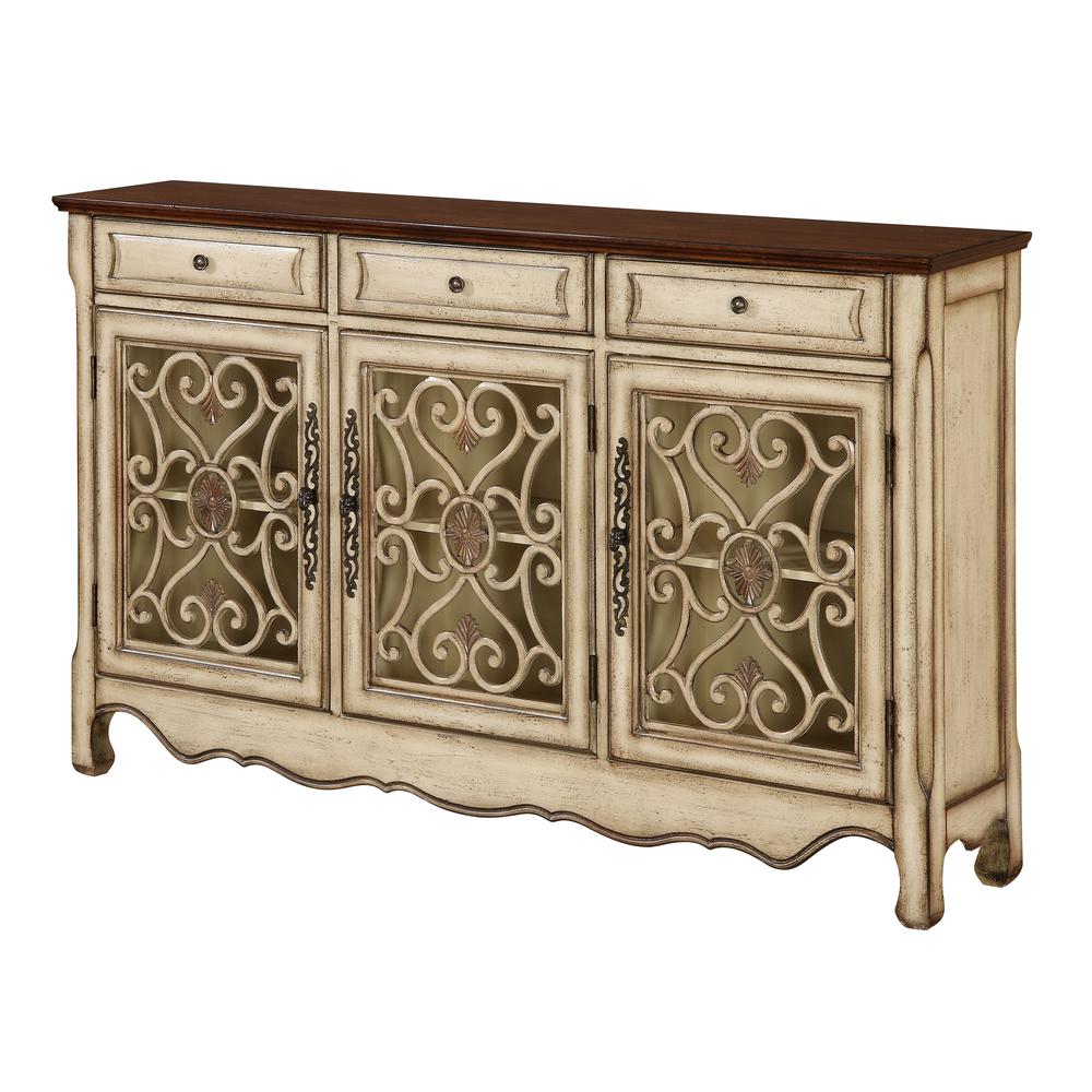 Three Drawer Three Door Credenza, 91766. The main picture.
