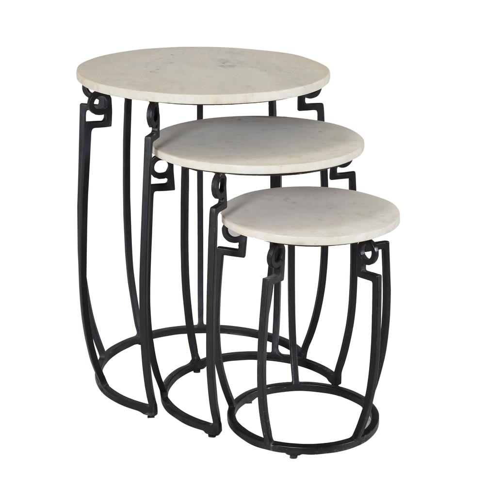 Set of Three Nesting Tables, 93411. Picture 1