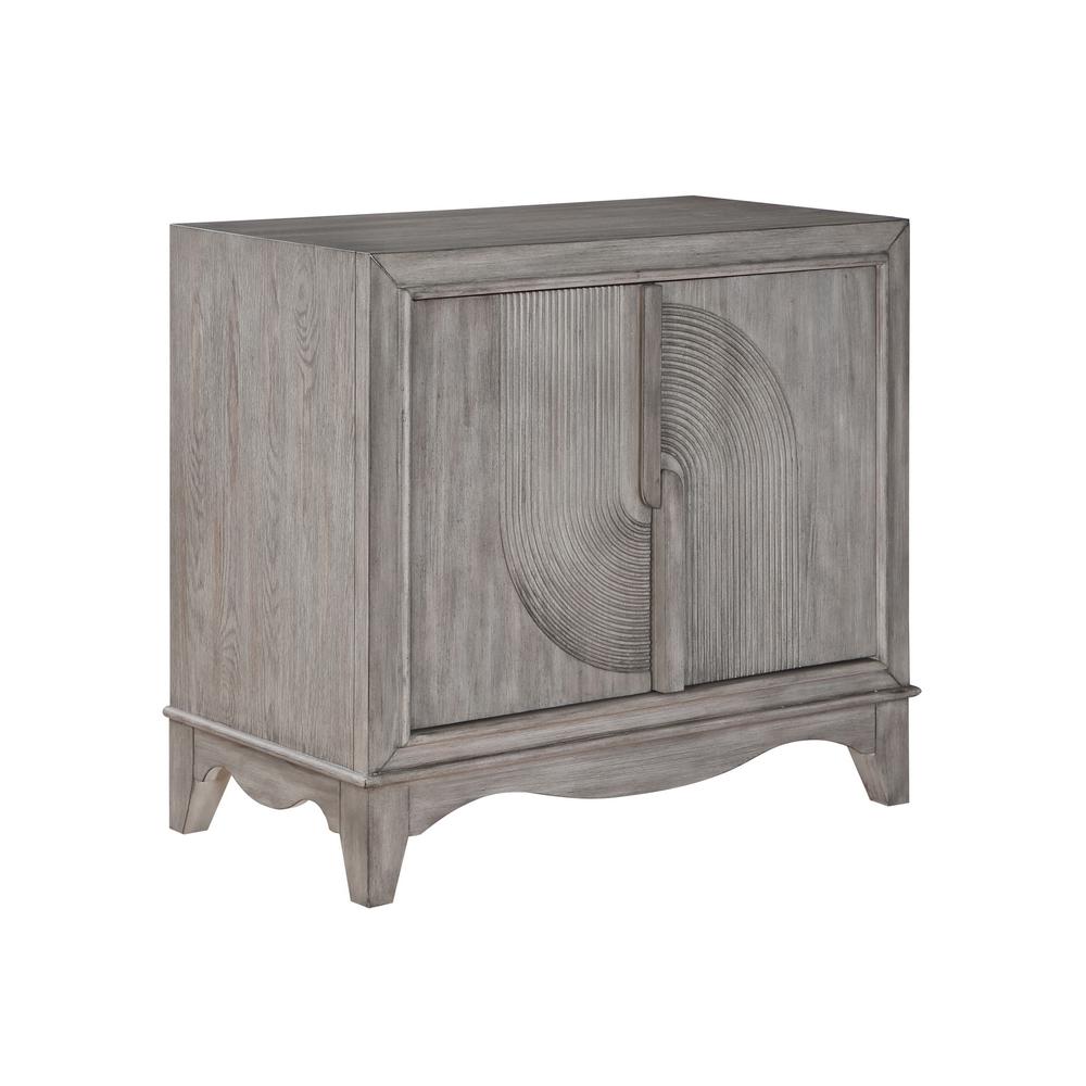 Carbondale Grey Transitional Two Door Cabinet. Picture 6