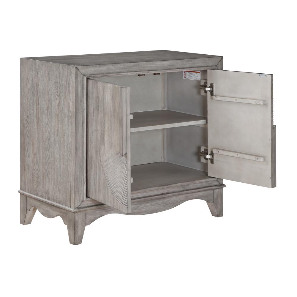 Carbondale Grey Transitional Two Door Cabinet. Picture 3