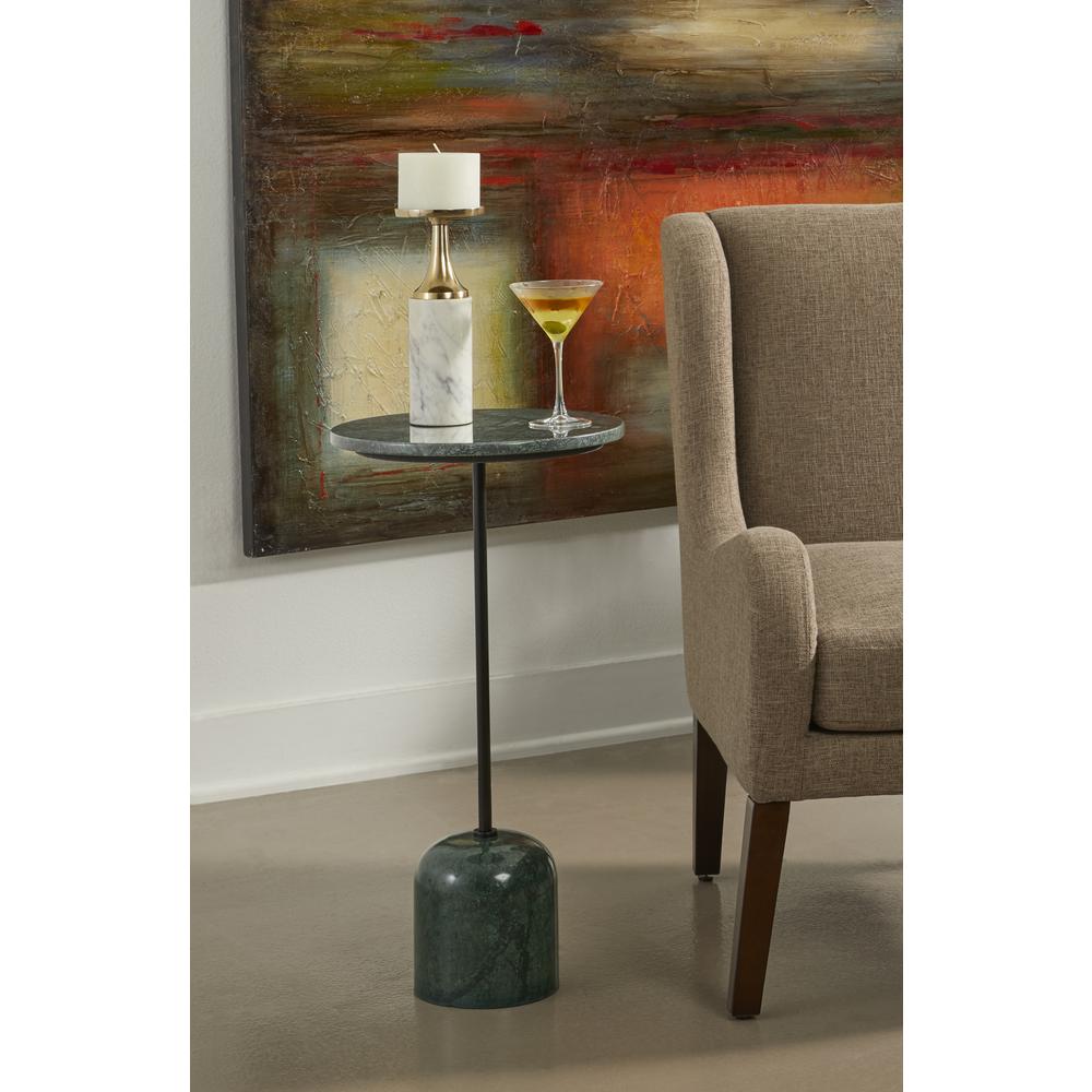 Cyllene Black Transitional Accent Table. Picture 4