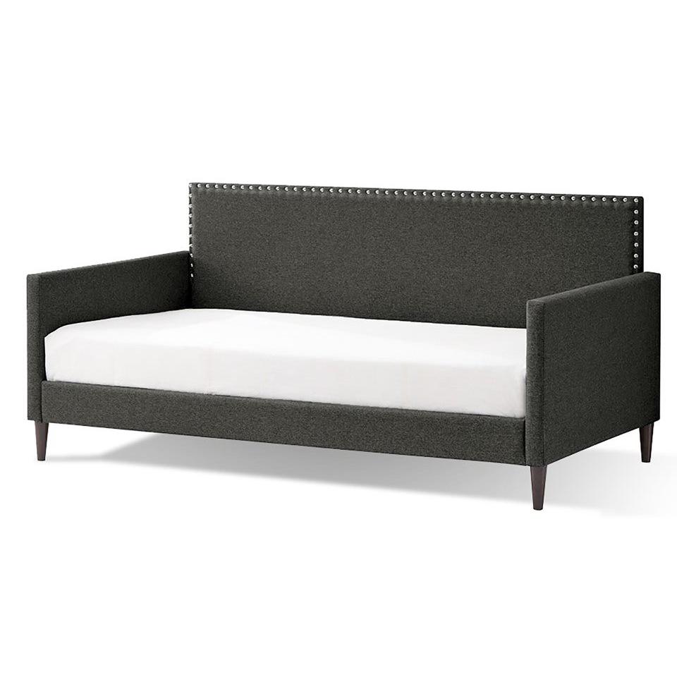Upholstered Daybed, Dark Grey. Picture 4