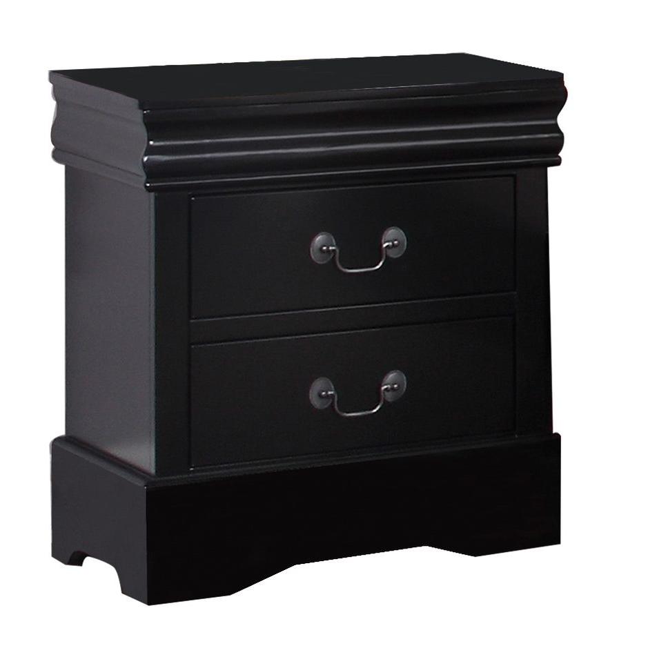 Nightstand, Black. Picture 4