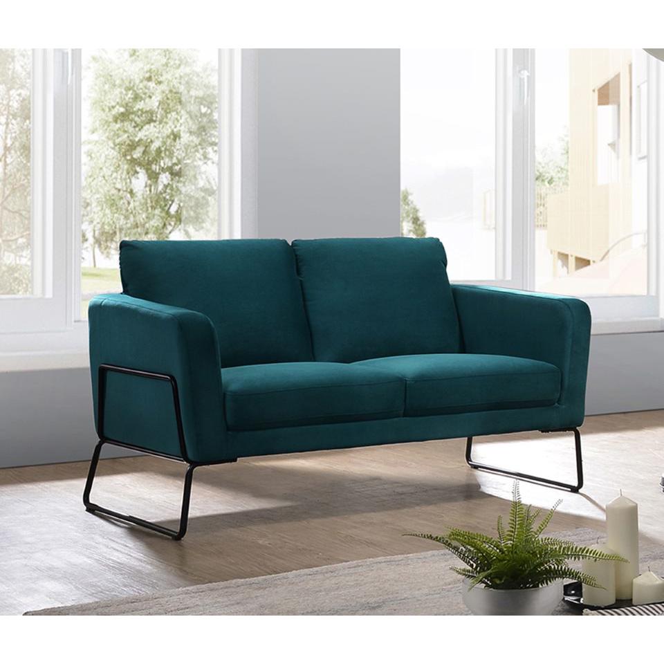 Love Seat, Teal. Picture 2