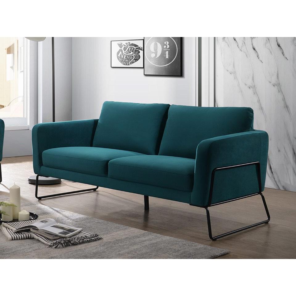 Love Seat, Teal. Picture 6