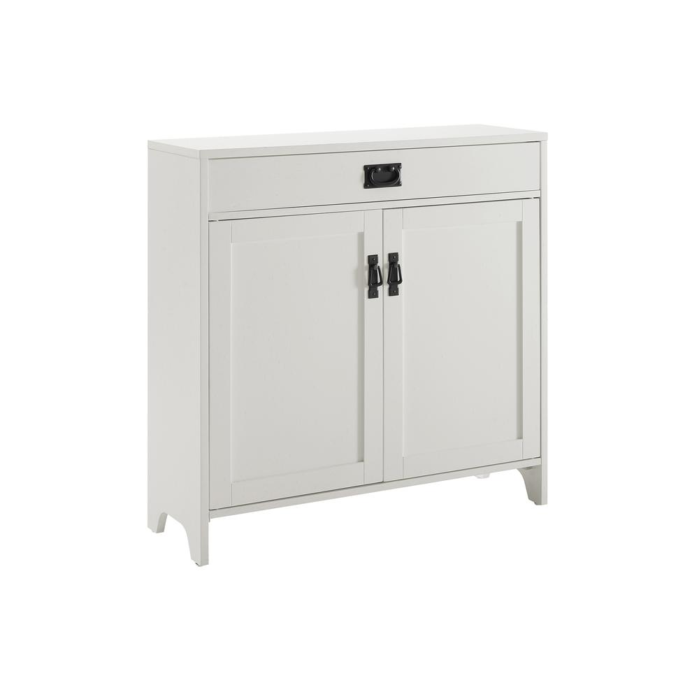 Fremont Accent Cabinet Distressed White. Picture 19