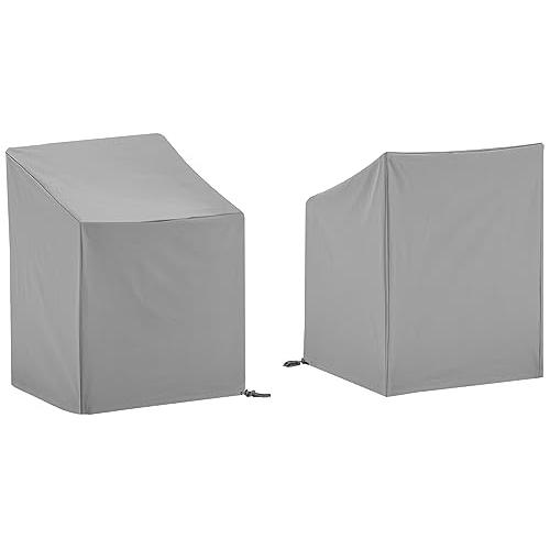 2Pc Outdoor Dining Arm Chair Furniture Cover Set. Picture 1