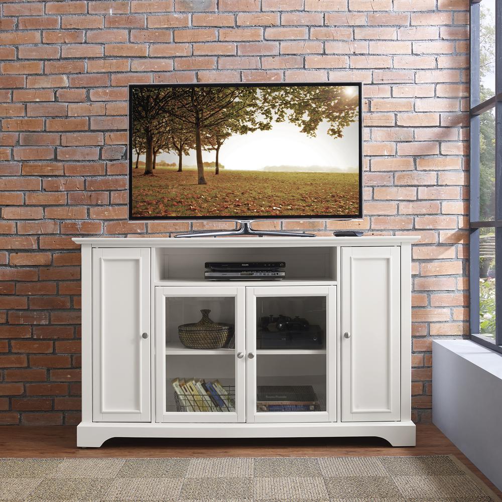 Campbell 60" Tv Stand White. Picture 2