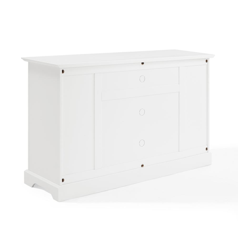 Campbell 60" Tv Stand White. Picture 8