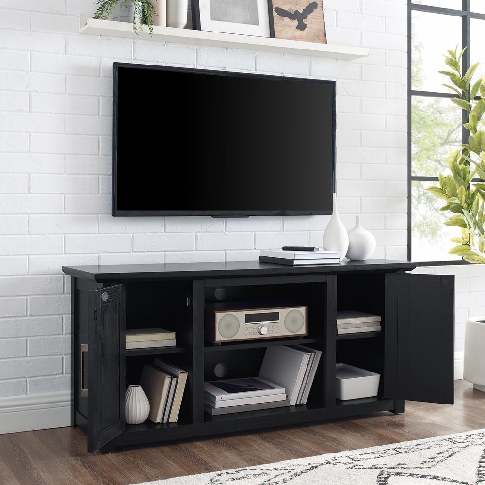 Camden 48" Low Profile Tv Stand Black. Picture 3