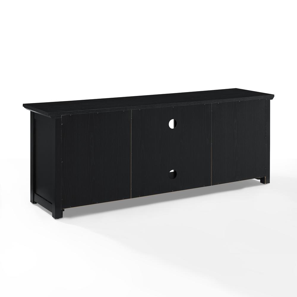 Camden 58" Low Profile Tv Stand Black. Picture 9