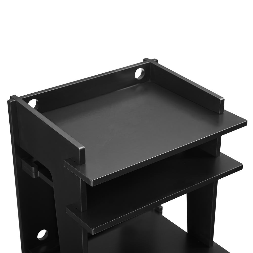 Soho Turntable Stand In Black. Picture 5