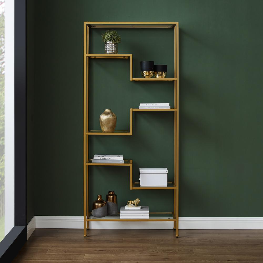 Sloane Etagere Gold. Picture 5