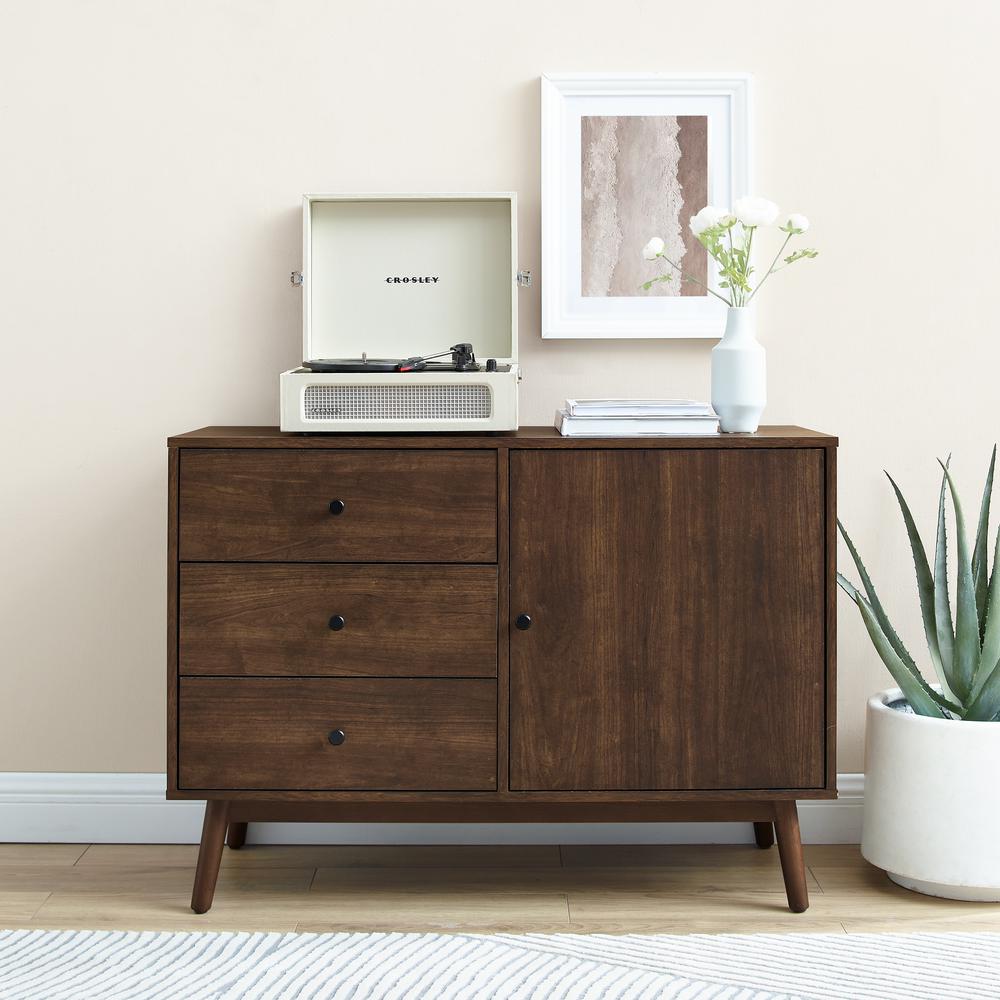 Lucas Media Console Brown. Picture 4