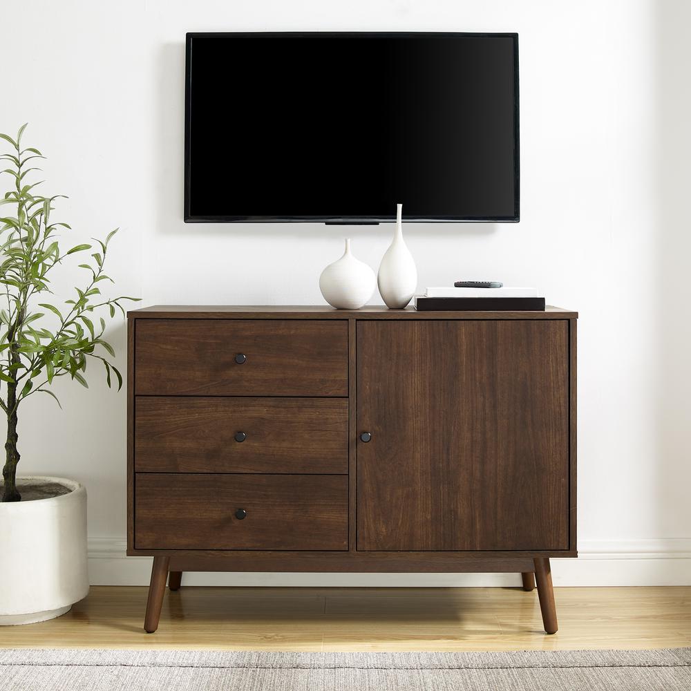 Lucas Media Console Brown. Picture 7