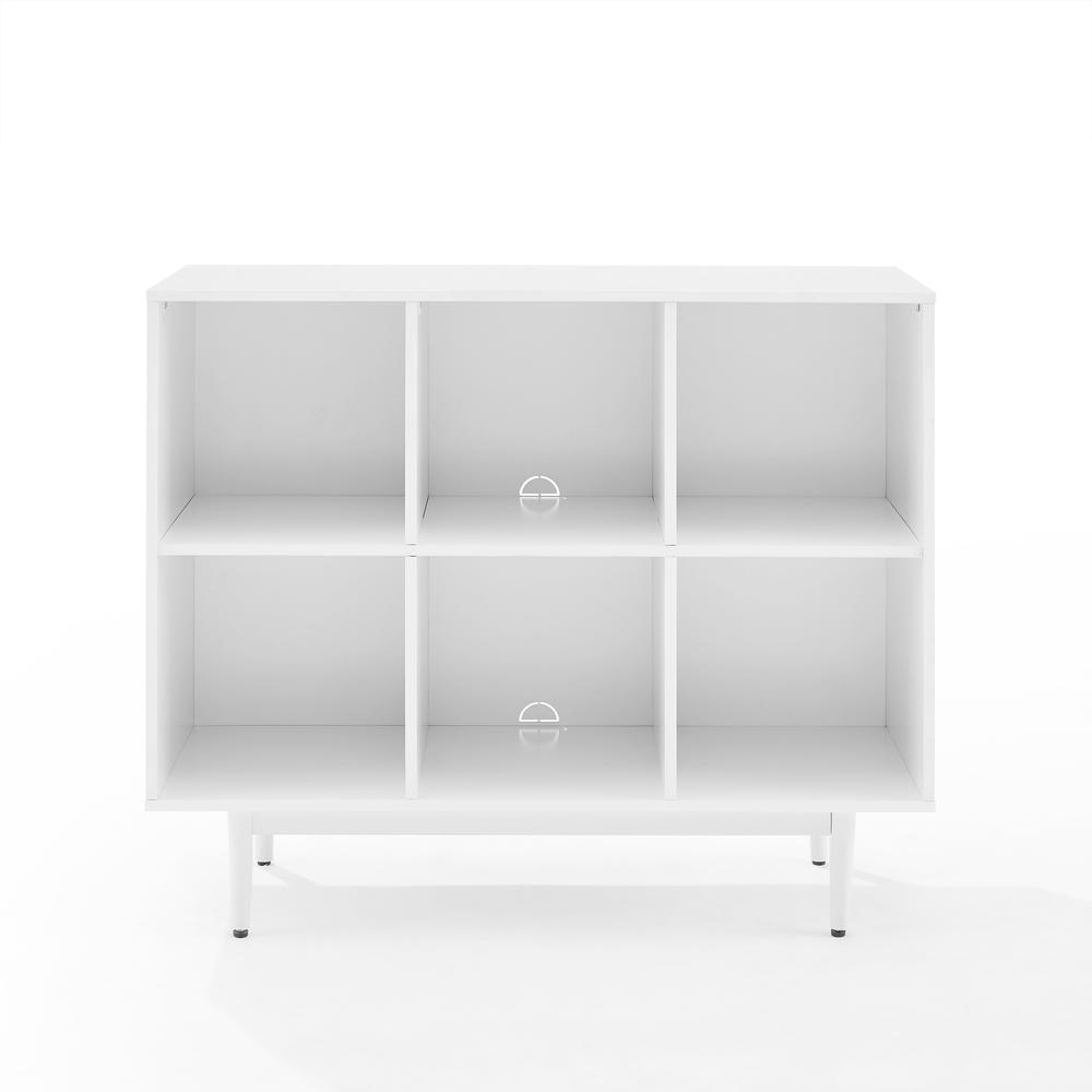 Liam 6 Cube Bookcase White. Picture 6