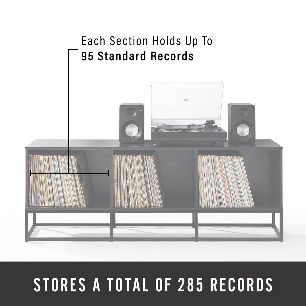 Enzo Large Record Storage Media Console. Picture 6
