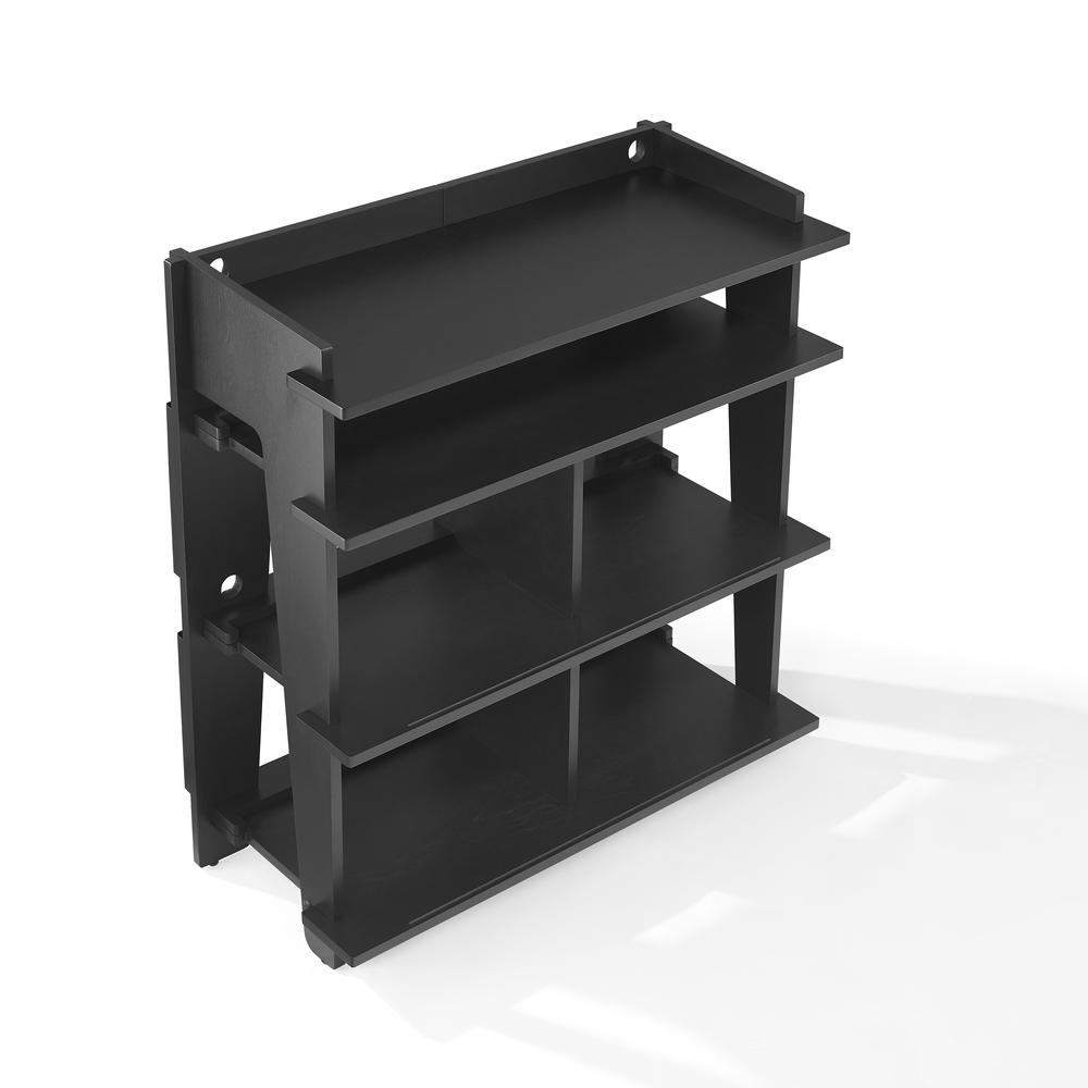 Soho Record Storage Console Black - Turntable Stand. Picture 4