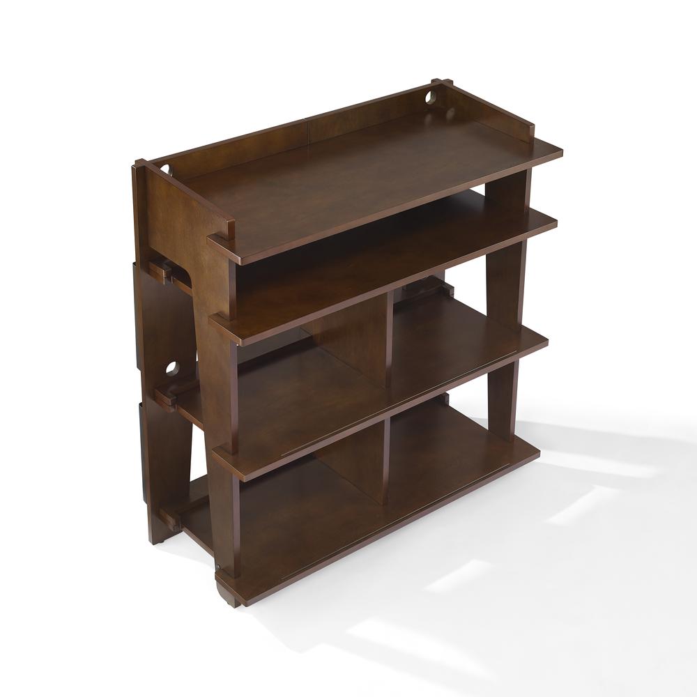 Soho Record Storage Console Mahogany - Turntable Stand. Picture 4