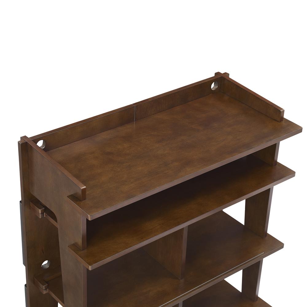 Soho Record Storage Console Mahogany - Turntable Stand. Picture 5